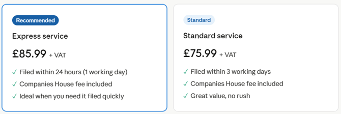 Confirmation Statement Service